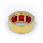 Crystal Spike Ring pm rings Precious Metals 