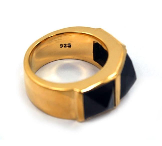 Crystal Spike Ring pm rings Precious Metals 