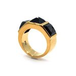 Crystal Spike Ring pm rings Precious Metals 