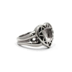 Cut My Heart Ring Sterling .925 / 5 Pm Rings