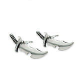 Dagger Stud Earrings pm earrings Precious Metals Sterling Silver .925 