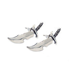 Dagger Stud Earrings pm earrings Precious Metals 
