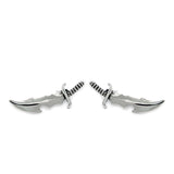 Dagger Stud Earrings pm earrings Precious Metals 