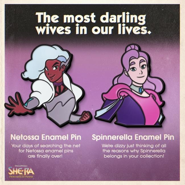 she-ra Merch, she-ra netossa, she-ra spinnerella