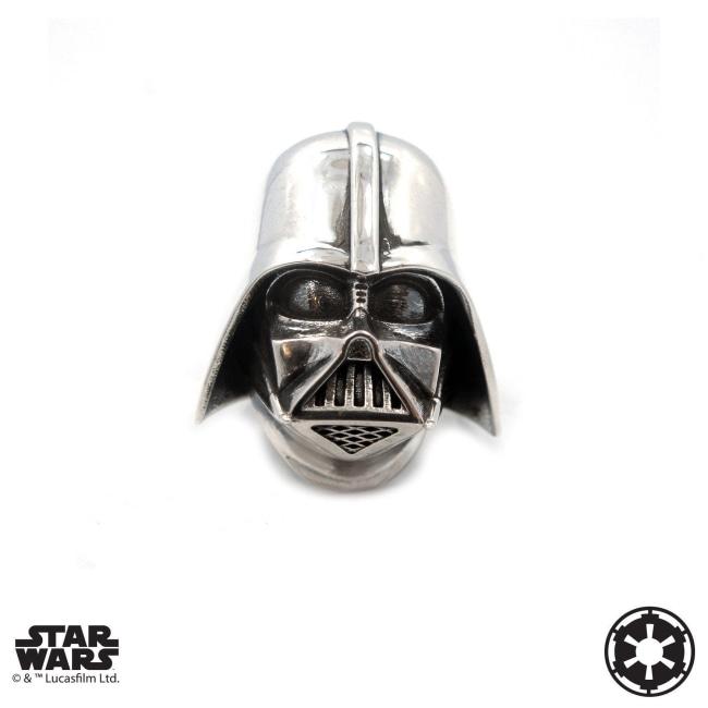 front of the darth vader ring from the han cholo star wars collection