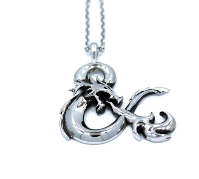 D&d Ampersand Logo Pendant Ss Necklaces