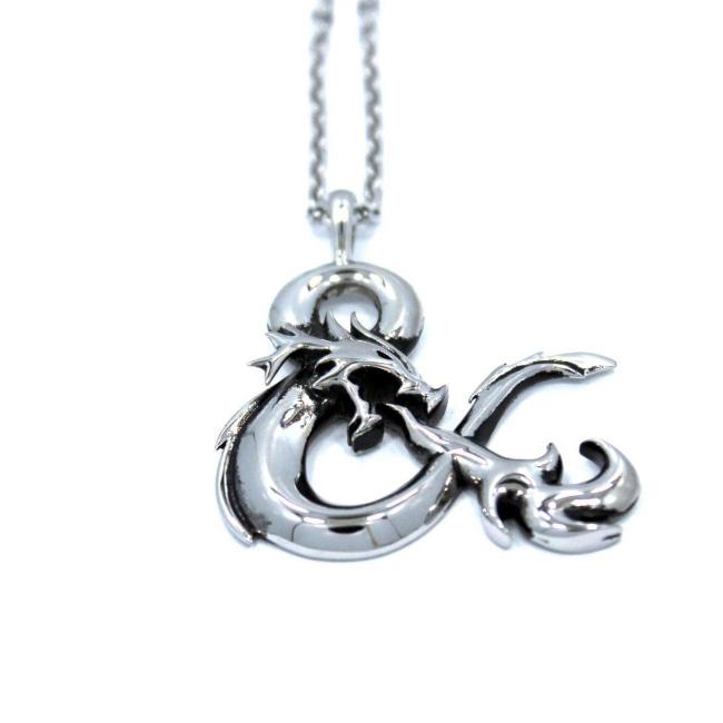 D&d Ampersand Logo Pendant Ss Necklaces