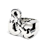 D&D ring,dungeons and dragons,dragon ring,ampersand ring,D&D accessory,D&D jewelry
