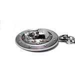 D&D Baldurs Gate,D&D necklace,D&D jewelry,D&D pendant,Skull necklace,descent into avernus
