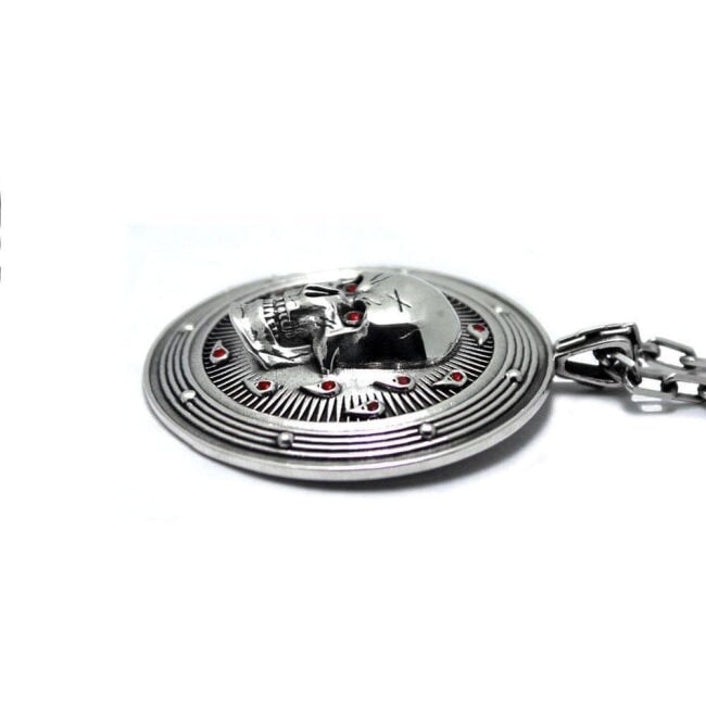 D&D Baldurs Gate,D&D necklace,D&D jewelry,D&D pendant,Skull necklace,descent into avernus