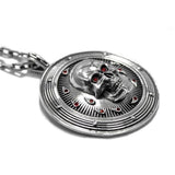D&D Baldurs Gate,D&D necklace,D&D jewelry,D&D pendant,Skull necklace,descent into avernus