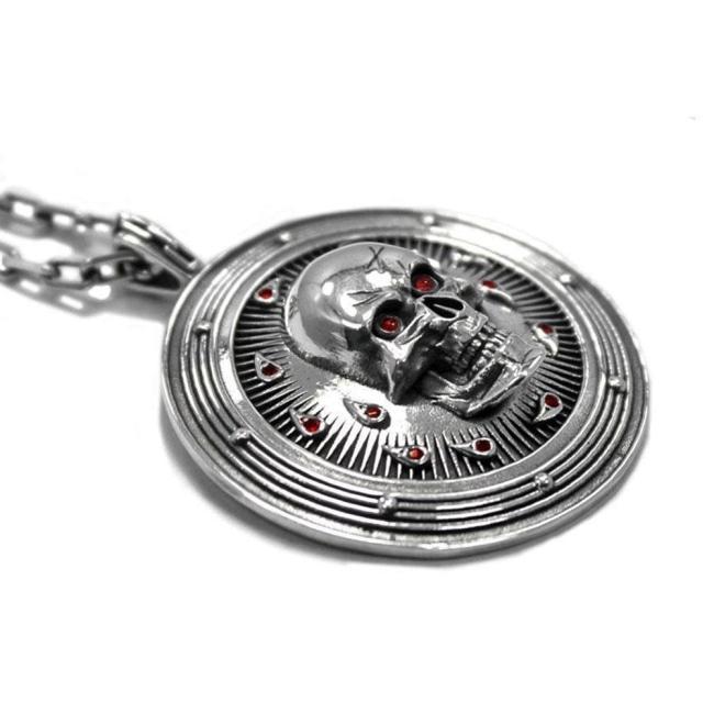 D&D Baldurs Gate,D&D necklace,D&D jewelry,D&D pendant,Skull necklace,descent into avernus