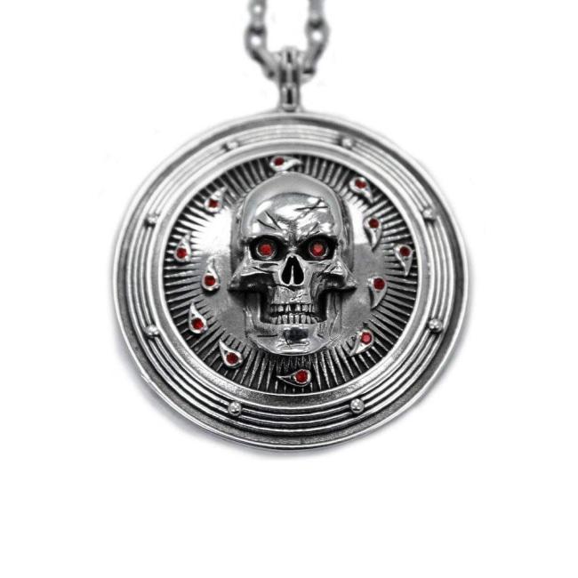 D&D Baldurs Gate,D&D necklace,D&D jewelry,D&D pendant,Skull necklace,descent into avernus