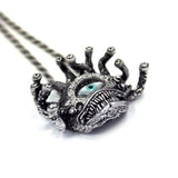 D&D Beholder,D&D jewelry,D&D pendant,D&D necklace