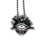 D&D Beholder,D&D jewelry,D&D pendant,D&D necklace