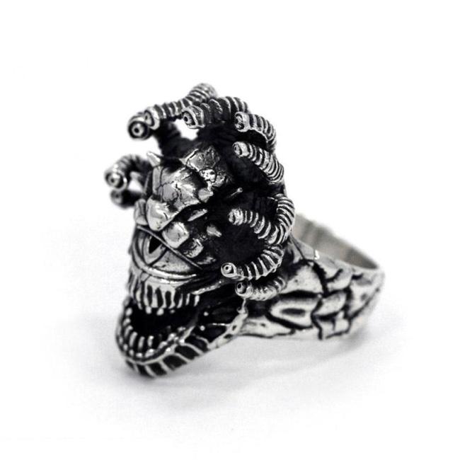 D&D ring,D&D rings,dungeons and dragons jewelry,dungeons and dragons accessory,D&D beholder creature