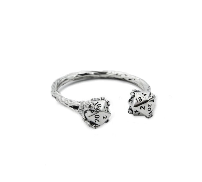dungeons and dragons ring,critical hit,dice ring,dice 20 ring,D&D ring,d&d jewelry