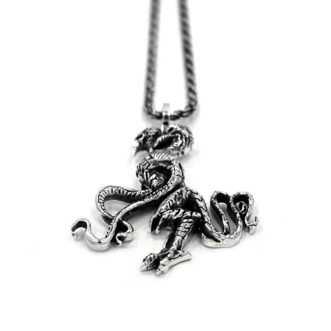 D&d Demogorgon Pendant Silver / 24 Ss Necklaces