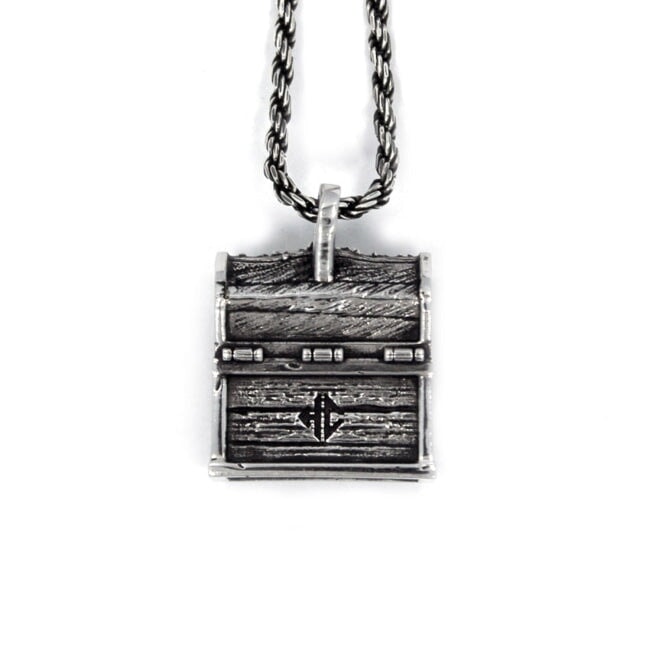 D&D Mimic,Mimic pendant,mimic monster,monster manual,mimic creature,D&D jewelry