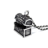 D&D Mimic,Mimic pendant,mimic monster,monster manual,mimic creature,D&D jewelry