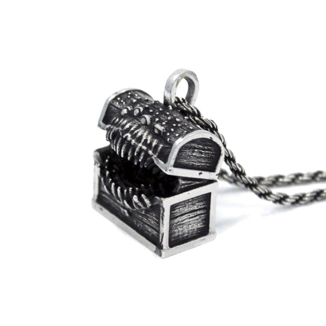 D&D Mimic,Mimic pendant,mimic monster,monster manual,mimic creature,D&D jewelry