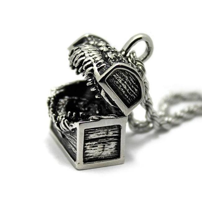 D&d Mimic Pendant,D&D Mimic,Mimic Monster,Monster Manual,D&D pendant,D&D jewelry,D&D necklace