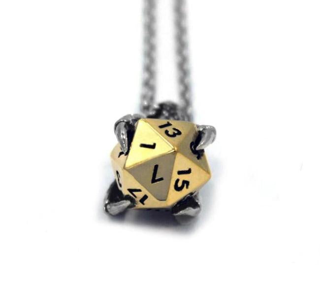 D&D Dragon Claw,Dungeons and Dragons Necklace,D&D pendant,D&D necklace,D&D accessory