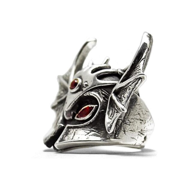 D&D Warduke Ring,Warduke character,silver D&D jewelry,D&D ring,Helmet ring,DND jewelry