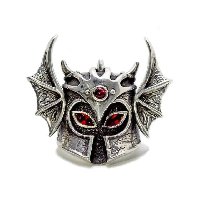 D&D Warduke Ring,Warduke character,silver D&D jewelry,D&D ring,Helmet ring,DND jewelry