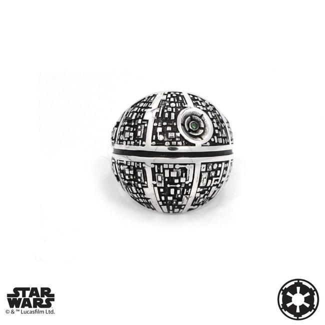 Death Star Ring Sterling .925 / 9 Pm Rings
