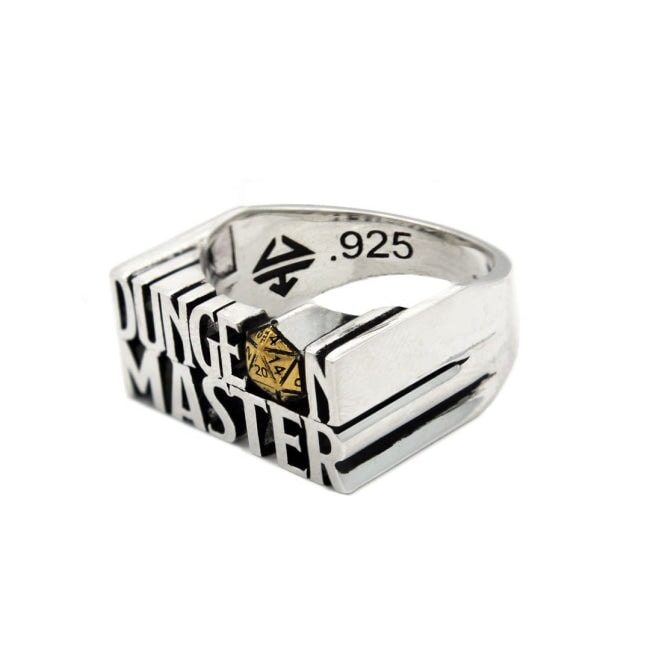 dungeons and dragons ring,D&D jewelry, D&D ring,Dungeon Master,D&D Dungeon Master,DM RING