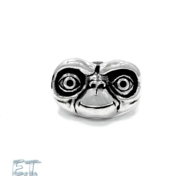 E.t. Face Ring Sterling .925 / 7 Pm Rings
