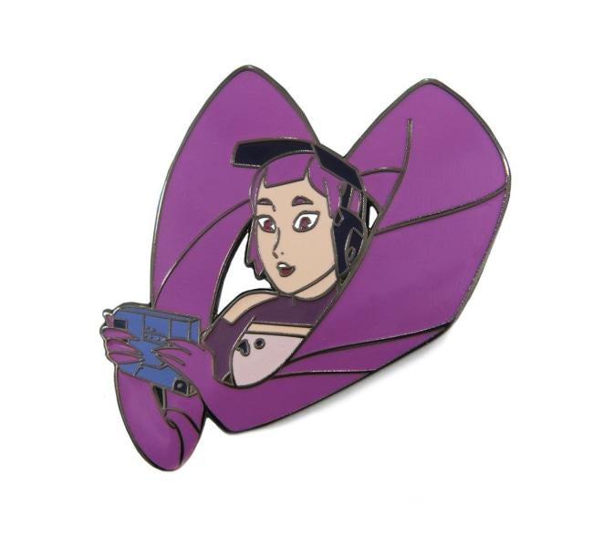 Entrapta Enamel Pin