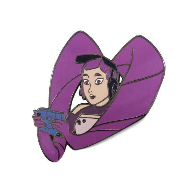 Entrapta Enamel Pin