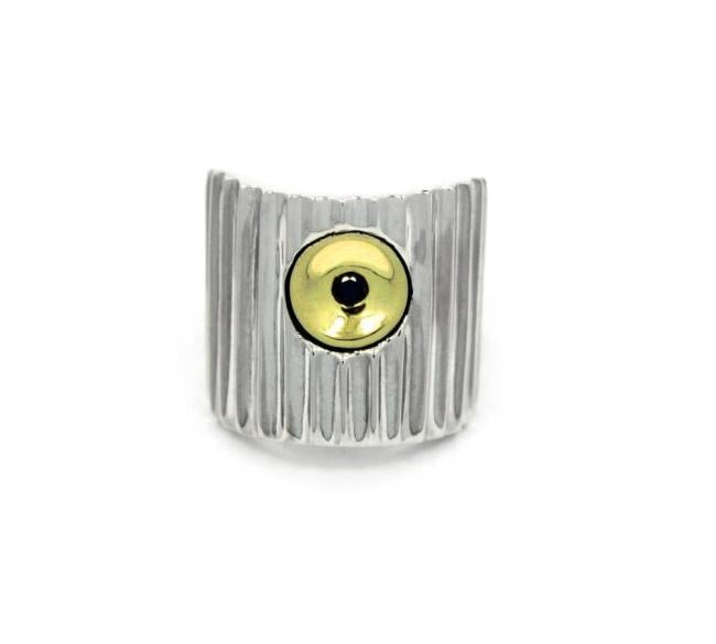 Fat Cap Ring Sterling .925 / 9 Pm Rings