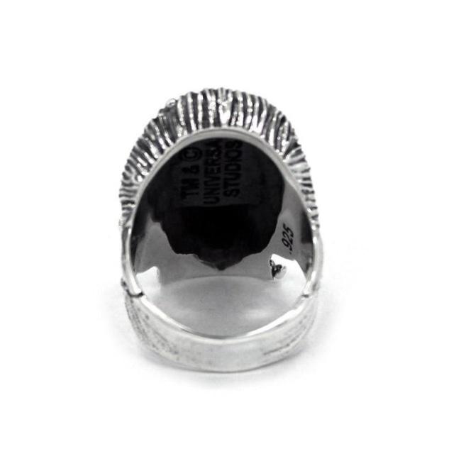 back of the Frankenstein Ring from the universal monsters jewelry collection