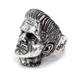 left side angle of the Frankenstein Ring from the universal monsters jewelry collection