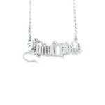 Han Cholo Name Plate Pendant Sterling Silver .925 Pm Necklaces