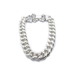 thick silver chain bracelet, chain bracelet, mens chains, chain for men