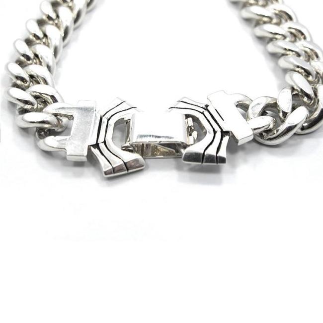 thick silver chain bracelet, chain bracelet, mens chains, chain for men