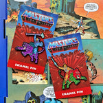 he-man enamel pin, he-man, battle cat, motu merch, masters of the universe