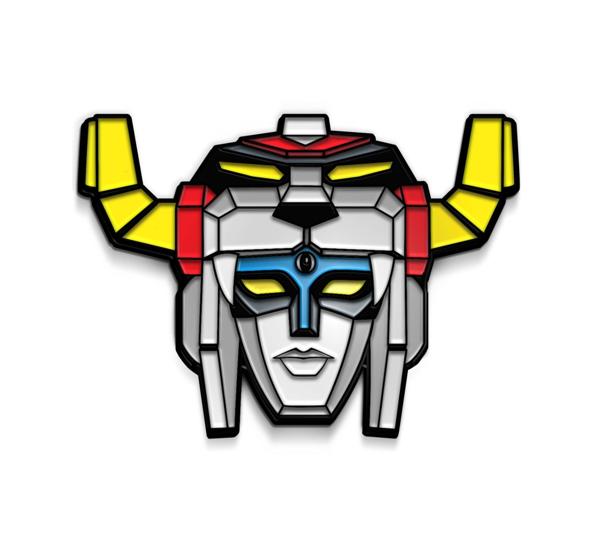 classic voltron merch, classic voltron enamel pin