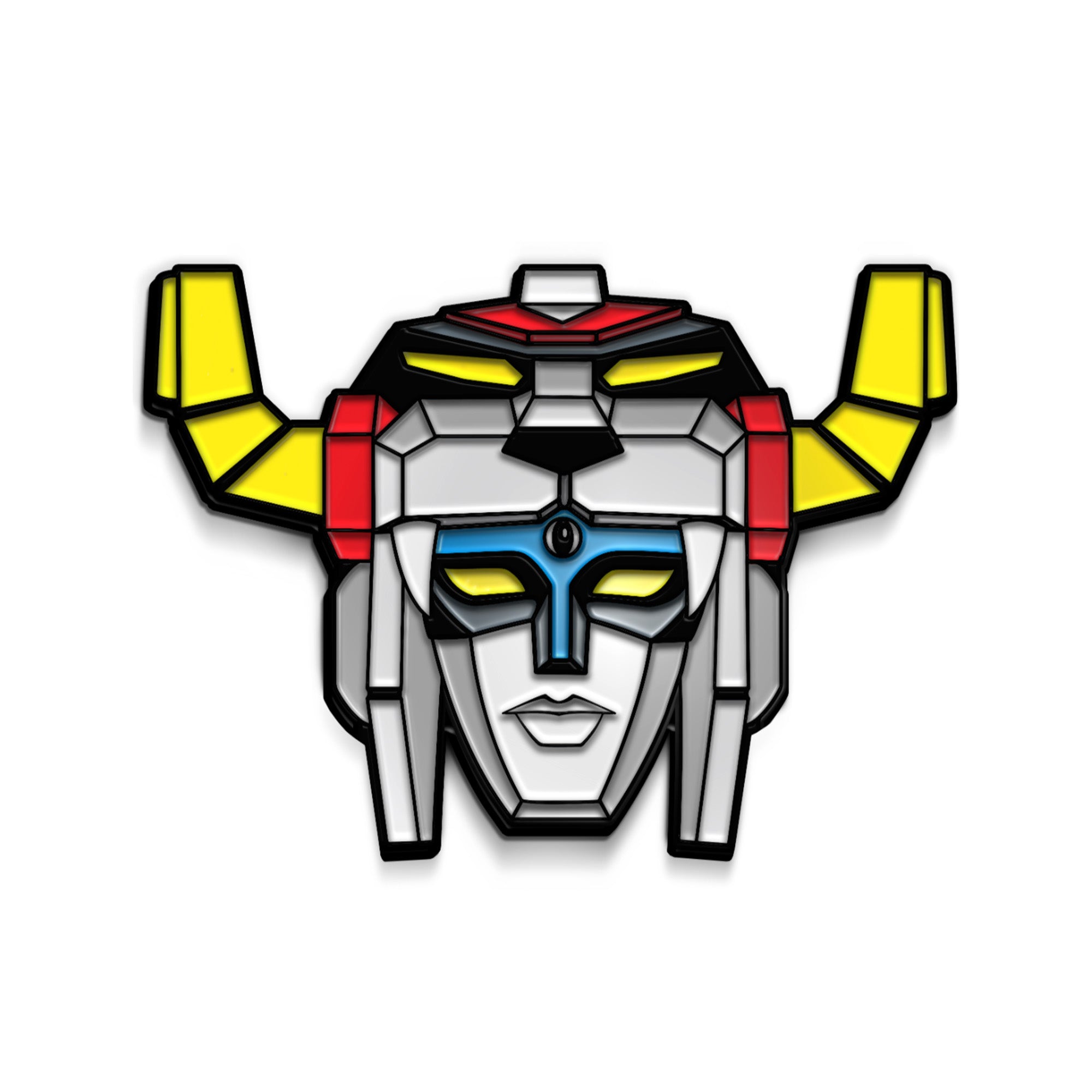 classic voltron merch, classic voltron enamel pin