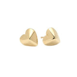 Heart Stud Earrings Vermeil / 4Mm Pm Earrings
