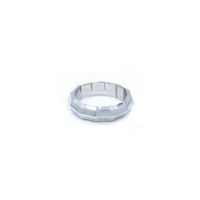 Her Faceted Band Sterling .925 / 6 Pm Rings