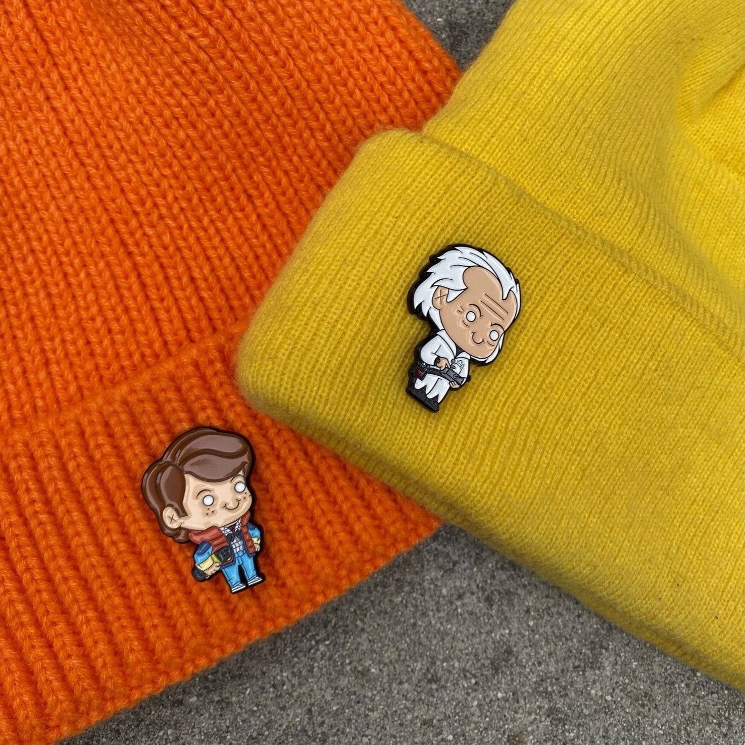 Back to the Future Mini Doc Enamel Pin Enamel Pin Back to The Future 