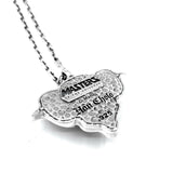 ram skull necklace, skeletor merch, heman and the masters of the universe jewelry