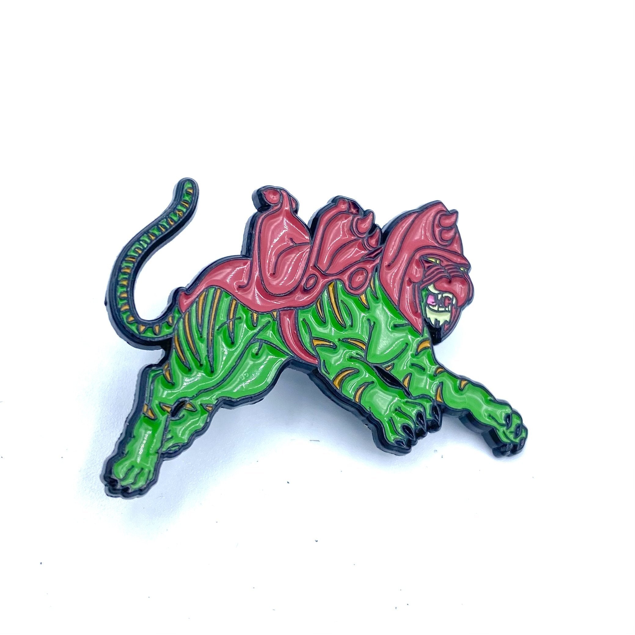 Battle Cat Enamel Pin Enamel Pin Masters of the Universe 