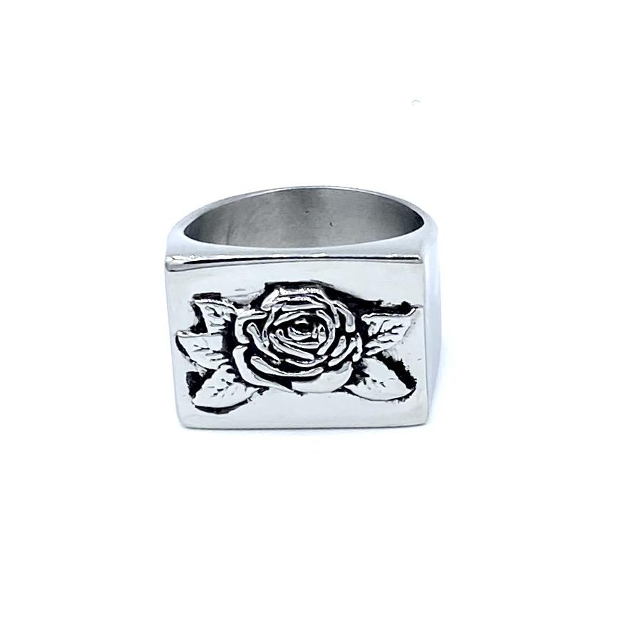 Rose Signet Ring ss rings Shadow Series 