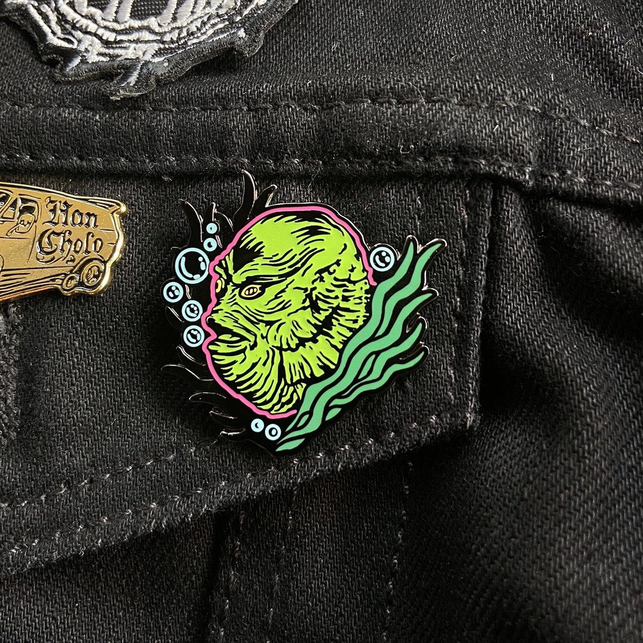 creature from the black lagoon collectible enamel pin